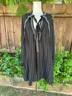 Max Studio London Tie-Front A-Line Dress size XL